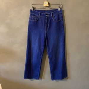 COS vintage looking wide leg jeans